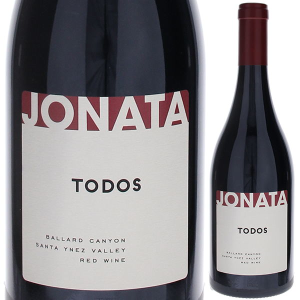 トドス レッド ワイン バラード キャニオン サンタ イネズ ヴァレー 2018 ホナータ ワインズ 750ml  [赤]