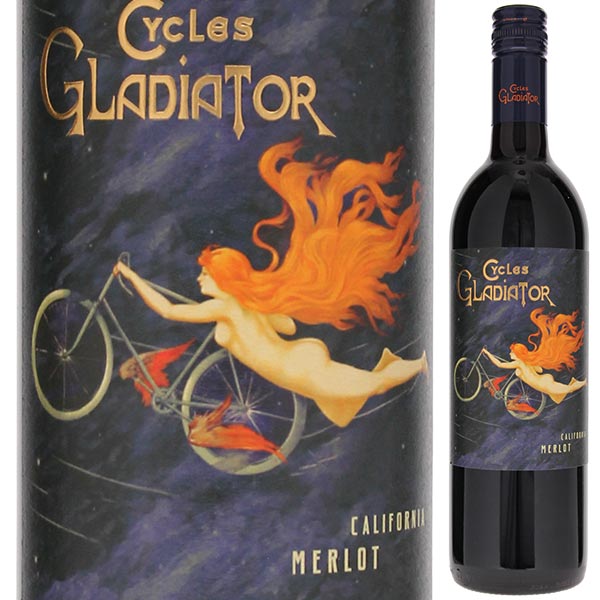 メルロ カリフォルニア 2022 サイクルズ グラディエーター 750ml  [赤]