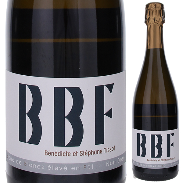 クレマン シャルドネ BBF NV ステファン ティソ 750ml  [発泡白] 自然派
