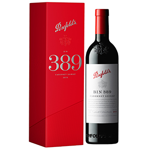 [ギフトボックス入り]ビン 389 カベルネ シラーズ 箱入 2022 ペンフォールズ 750ml  [赤]