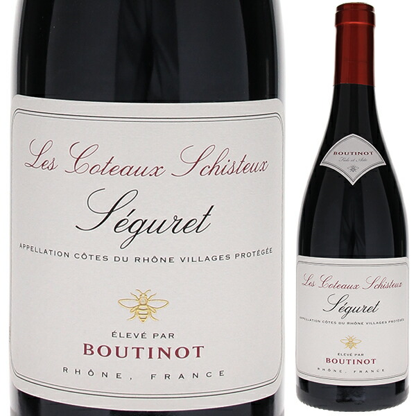 コート デュ ローヌ ヴィラージュ ルージュ レ コトー シストゥ セギュレ 2021 ブティノ 750ml  [赤]