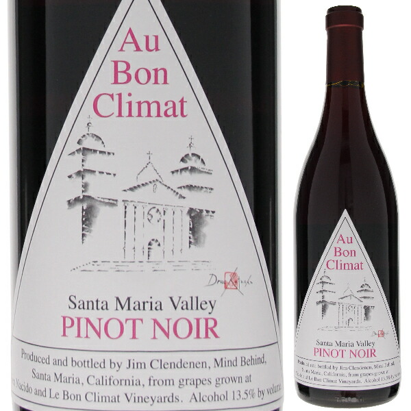 ピノ ノワール ミッションラベル 2024 オー ボン クリマ ワイナリー 750ml  [赤]