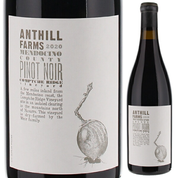 ピノ ノワール コンプチ リッジ ヴィンヤード 2022 アントヒル ファームズ 750ml  [赤]