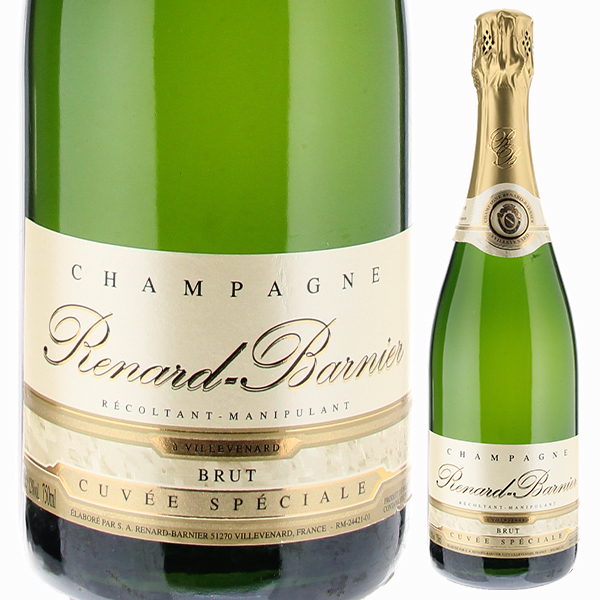 シャンパーニュ キュヴェ スペシアル ブリュット NV ルナール バルニエ 750ml  [発泡白]