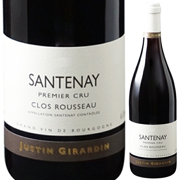 サントネ プルミエ クリュ クロ ルソー 2021 ドメーヌ ジュスタン ジラルダン 750ml  [赤]