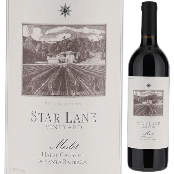 メルロー ハッピー キャニオン オブ サンタ バーバラ 2019 スターレーン ヴィンヤード 750ml  [赤]