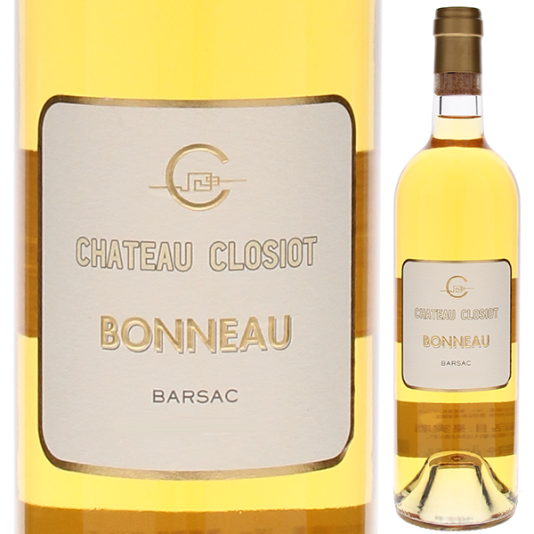 バルサック ブラン クロジオ ボノー 2019 (シャトー クロジオ) 750ml  [甘口白] 自然派