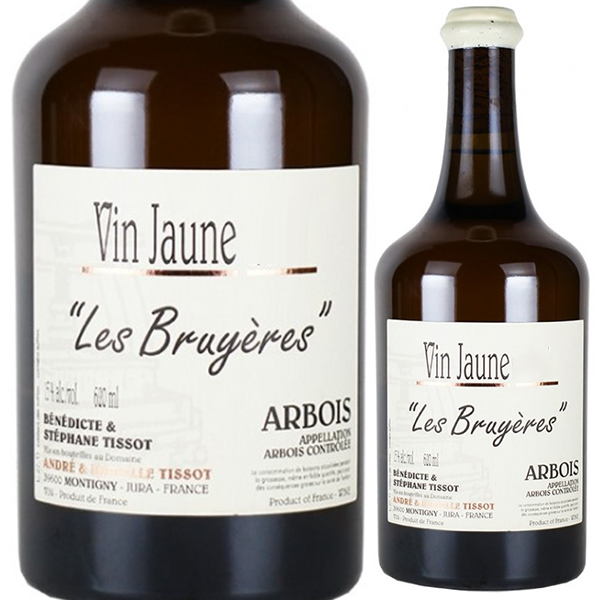 620ml ヴァンジョーヌ ブリュイエール 2017 ステファン ティソ  [白] 自然派