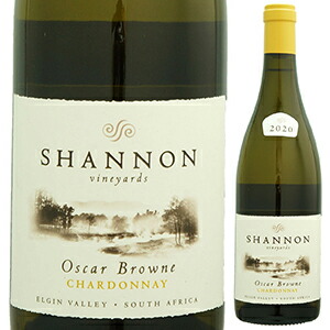 オスカーブラウン シャルドネ 2023 シャノン ヴィンヤーズ & ワイン 750ml  [白]