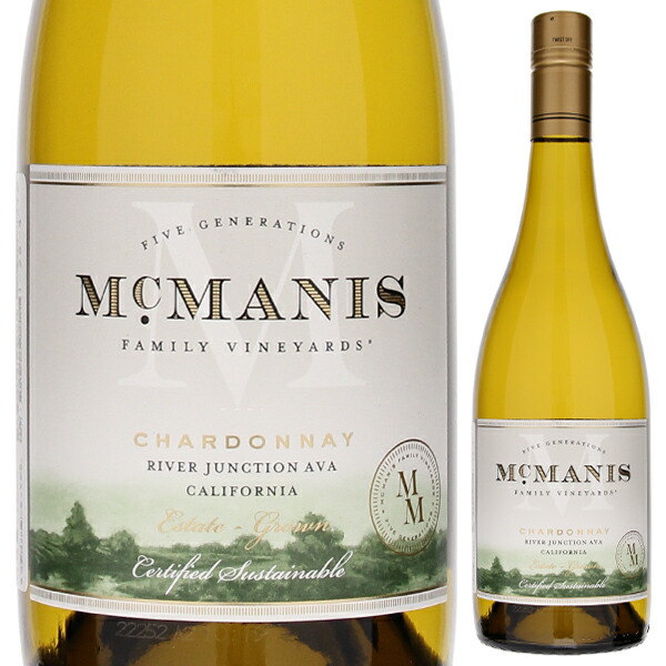 シャルドネ リヴァー ジャンクション 2024 マックマニス ファミリー ヴィンヤーズ 750ml  [白]