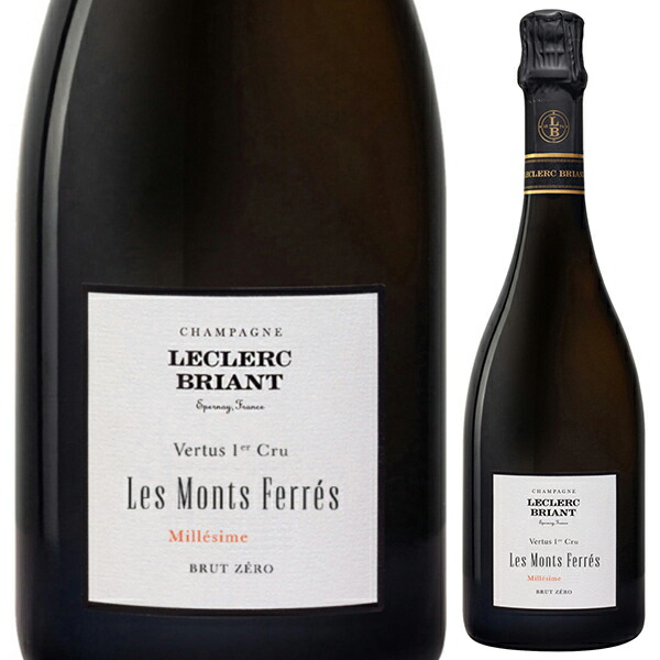 ブラン ド ブラン レ モン フェレ プルミエ クリュ 2018 ルクレール ブリアン 750ml  [発泡白]