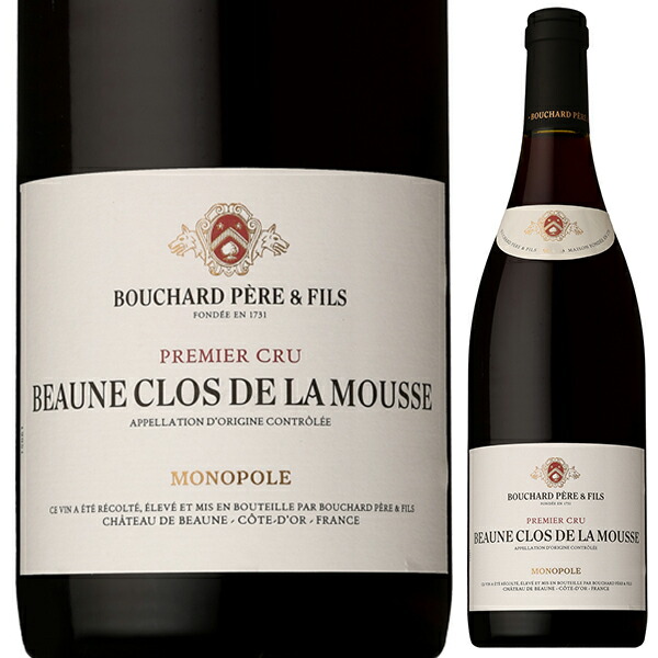 ボーヌ プルミエ クリュ クロ ド ラ ムース 2021 ドメーヌ ブシャール ペール エ フィス 750ml  [赤]