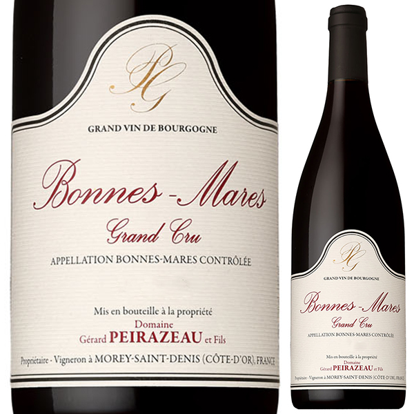 ボンヌ マール グラン クリュ 2022 ドメーヌ ジェラール ペラゾー 750ml  [赤]