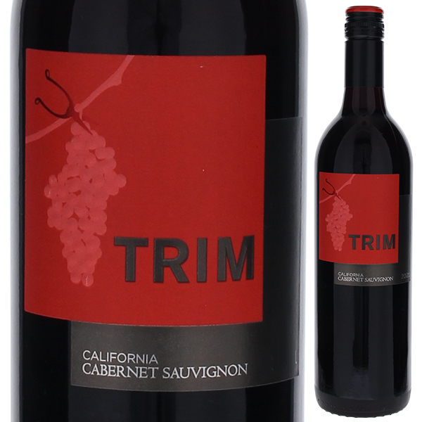 カベルネ ソーヴィニヨン カリフォルニア 2023 トリム 750ml  [赤] スクリューキャップ