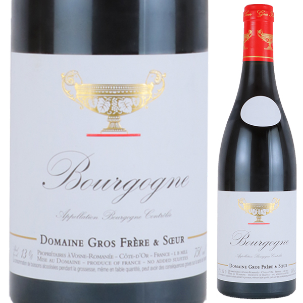 ブルゴーニュ ルージュ 2023 ドメーヌ グロ フレール エ スール 750ml  [赤]