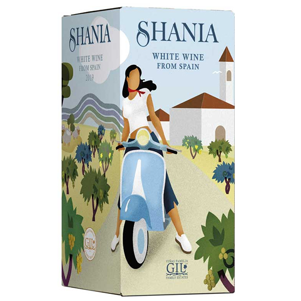 3000ml シャニア ホワイト ブレンド バッグ イン ボックス 2023 フアン ヒル  [白]