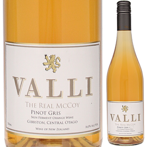 ザ リアル マッコイ ピノ グリ オレンジ ワイン 2023 ヴァリ ヴィンヤーズ 750ml  [白]