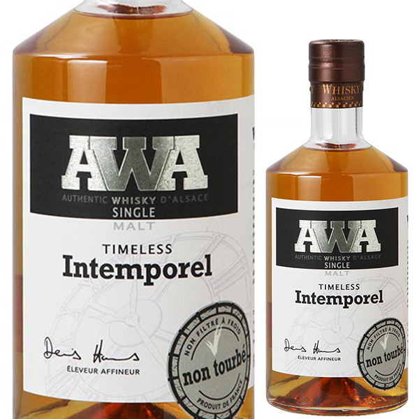 AWA オーセンティック ウィスキー ダルザス アルザス シングル モルト インテンポレル ノン トゥルベ  700ml  [ウイスキー]