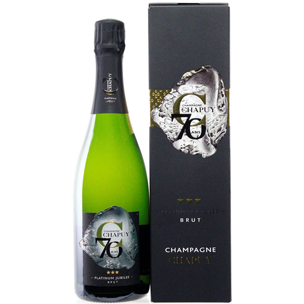 プラチナ ジュビリー ブリュット NV シャンパーニュ シャピュイ 750ml  [発泡白]