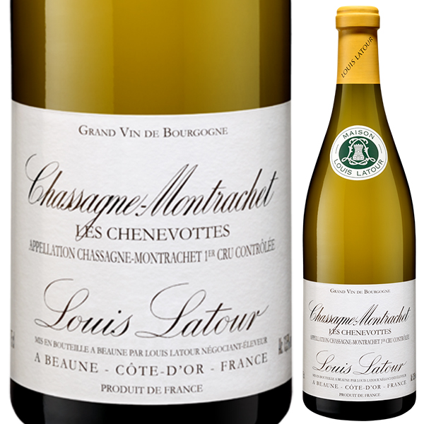 シャサーニュ モンラッシェ プルミエ クリュ レ シュヌヴォット 2022 ルイ ラトゥール 750ml  [白]