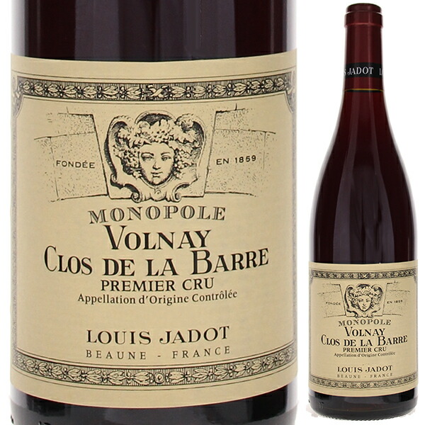 ヴォルネイ プルミエ クリュ クロ ド ラ バール モノポール 2022 ルイ ジャド 750ml  [赤]