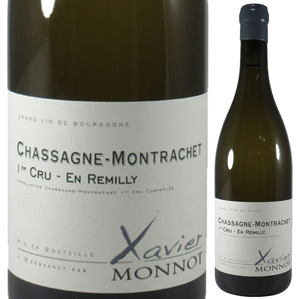 シャサーニュ モンラッシェ プルミエ クリュ アン レミリィ 2022 ドメーヌ グザヴィエ モノ 750ml  [白]