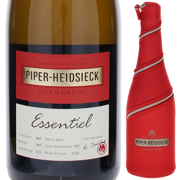 エッセンシエル エクストラ ブリュット ジャケット NV パイパー エドシック 750ml  [発泡白]