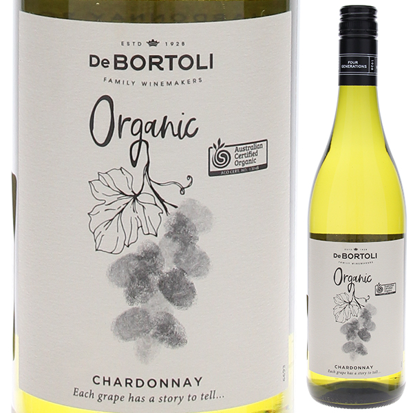 オーガニック シャルドネ 2023 デ ボルトリ 750ml  [白] オーガニック