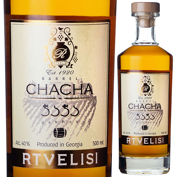 500ml チャチャ オーク バレル NV ルトヴェリシ  [蒸留酒]