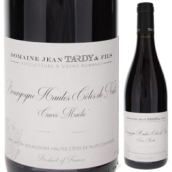 ブルゴーニュ オート コート ド ニュイ キュヴェ マエリー 2021 ドメーヌ ジャン タルディ エ フィス 750ml  [赤]