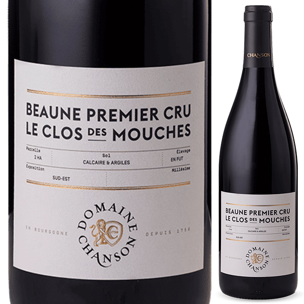 ボーヌ プルミエ クリュ ル クロ デ ムーシュ ルージュ 2022 ドメーヌ シャンソン 750ml  [赤]