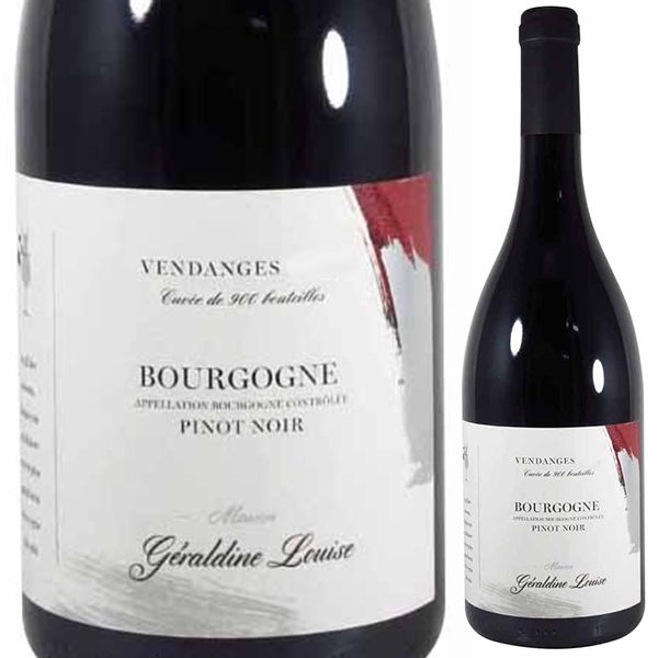 ブルゴーニュ ピノ ノワール 2021 ジェラルディーヌ ルイーズ 750ml  [赤]