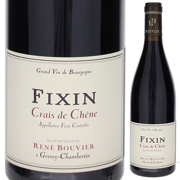 フィサン クレ ド シェーヌ 2020 ドメーヌ ルネ ブーヴィエ 750ml  [赤]