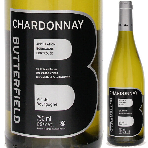ブルゴーニュ シャルドネ 2022 バターフィールド 750ml  [白]