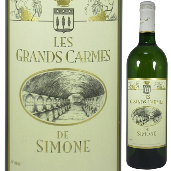 ペイ デ ブーシュ デュ ローヌ ブラン レ グラン カルム ド シモーヌ 2022 シャトー シモーヌ 750ml  [白] 除草剤不使用の伝統的栽培法