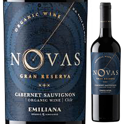 オーガニック カベルネ ソーヴィニヨン ヴァレ デル マウレ 2022 ノヴァス 750ml  [赤]