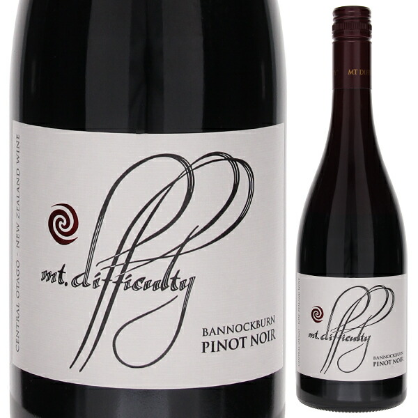 バノックバーン ピノ ノワール 2023 マウント ディフィカルティ 750ml  [赤]