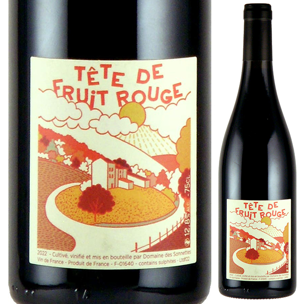 テット ド フリュイ 2022 ドメーヌ デ ソネット 750ml  [赤]