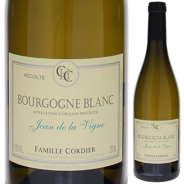 ブルゴーニュ ブラン ジャン ド ラ ヴィーニュ 2023 ドメーヌ コルディエ ペール エ フィス 750ml  [白]
