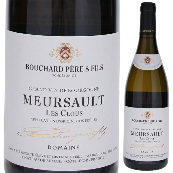 ムルソー レ クル 2022 ドメーヌ ブシャール ペール エ フィス 750ml  [白]
