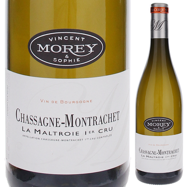 シャサーニュ モンラッシェ プルミエ クリュ ラ マルトロワ ブラン 2023 ヴァンサン エ ソフィー モレ 750ml  [白]