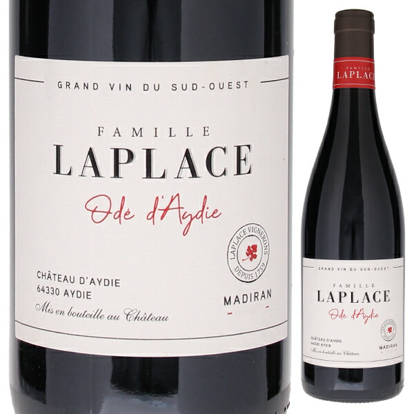 オデ ダイディ マディラン 2020 ファミーユ ラプラス 750ml  [赤] サステナブル農法