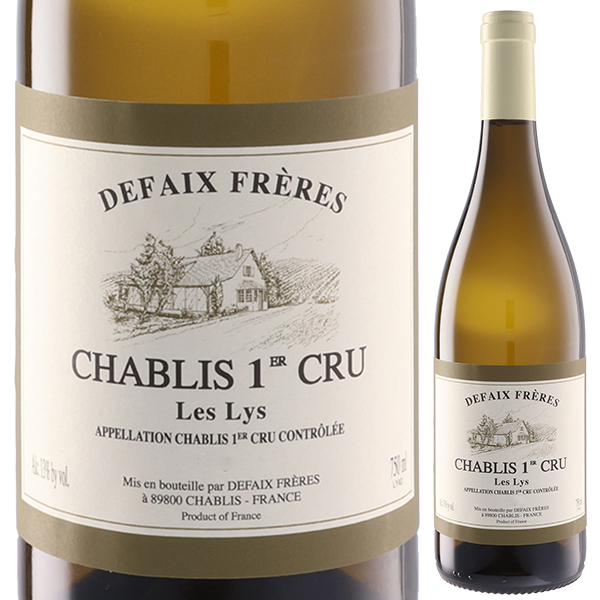 シャブリ プルミエ クリュ レ リス 2023 ドメーヌ ベルナール ドゥフェ 750ml  [白] ビオロジック