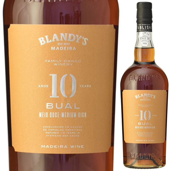 マデイラ ブアル 10年 NV ブランディーズ 750ml  [マデイラワイン]