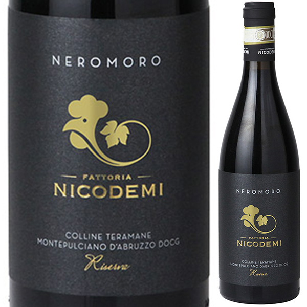 ネロモーロ コッリーネ テラマーネ モンテプルチャーノ ダブルッツォ 2020 ファットリア ニコデーミ 750ml  [赤]