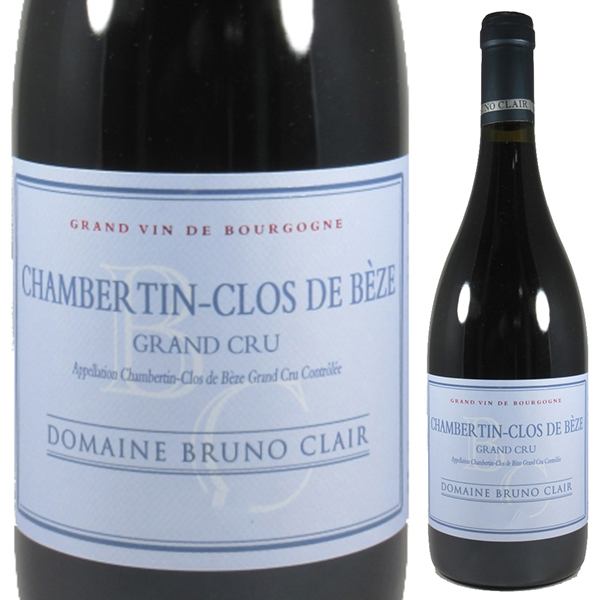 シャンベルタン クロ ド ベーズ グラン クリュ 2022 ブリュノ クレール 750ml  [赤] リュット・レゾネ