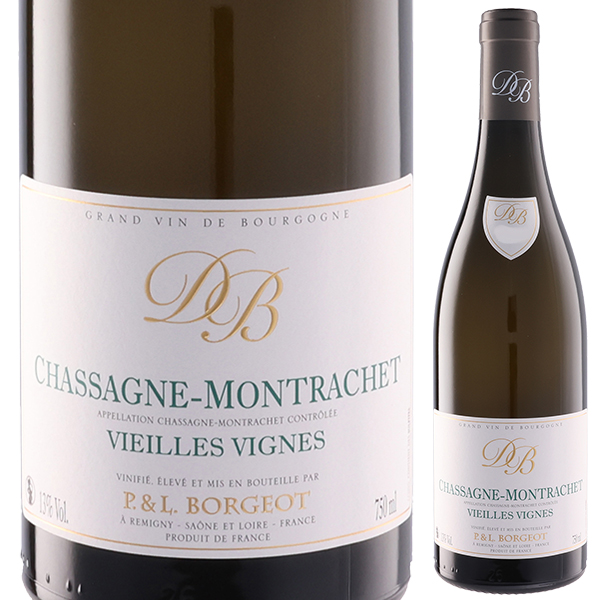 シャサーニュ モンラッシェ V.V. ブラン 2023 ドメーヌ ボルジョ 750ml  [白] リュット レゾネ