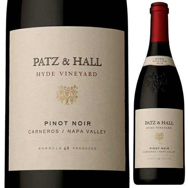 ハイド ヴィンヤード ピノ ノワール 2021 パッツ アンド ホール 750ml  [赤]