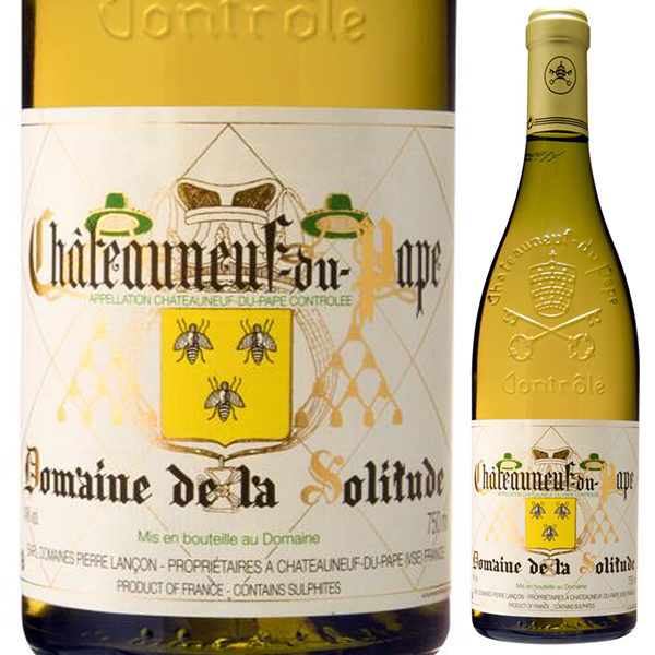 シャトーヌフ デュ パプ ブラン 2023 ドメーヌ ド ラ ソリチュード 750ml  [白]