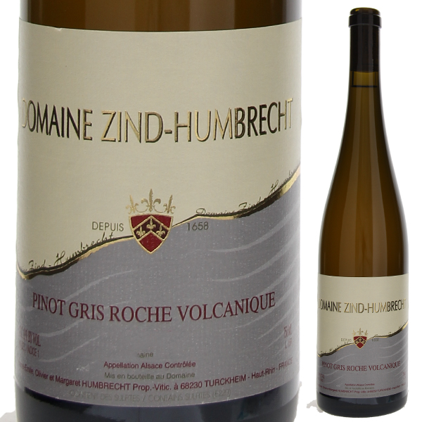 ピノ グリ ロッシュ ヴォルカニック 2022 ツィント フンブレヒト 750ml  [白]